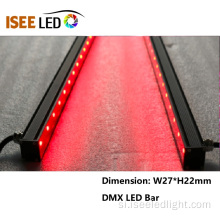 මියුසික් සක්රිය කරන ලද DMX RGB LEDR LICEAR TUBE